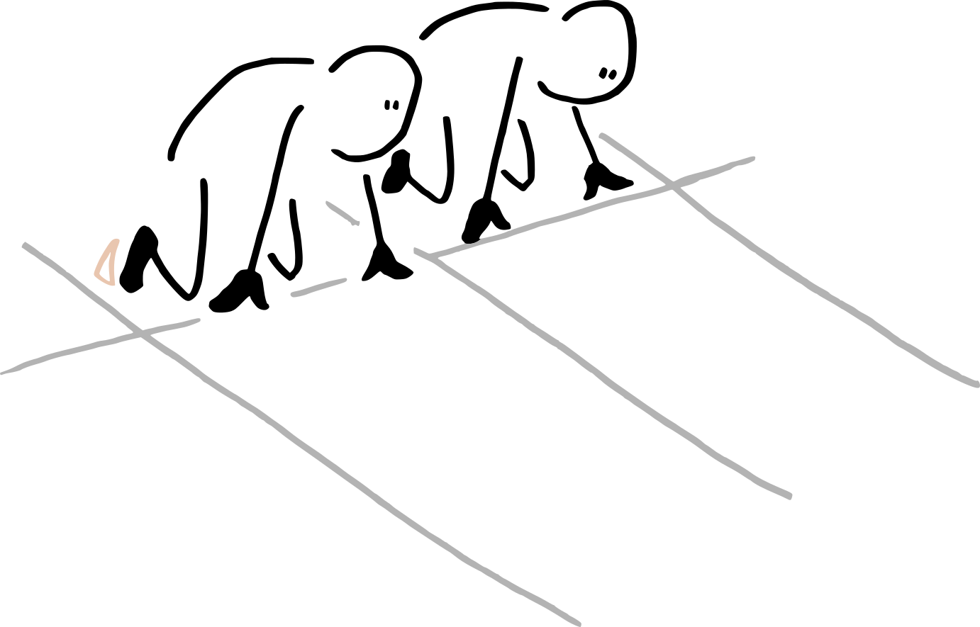 La ligne de départ